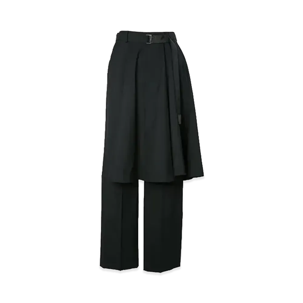 sacai Women's Suiting Pants "Black"