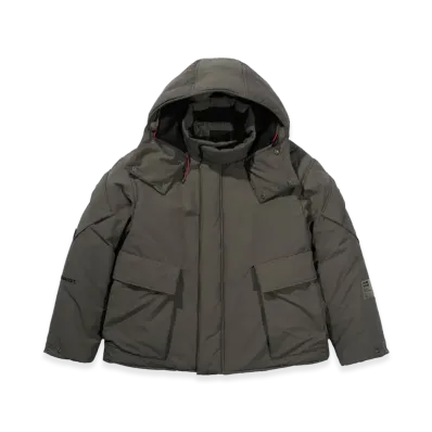 WILD THINGS x POLIQUANT E.C.W.C.S. GEN23 Cold Weather Hooded Padding Jacket / Primaloft "Olive Grey"