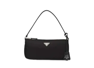 PRADA Re-Edition 2005 Nylon And Saffiano Leather Mini-Bag "Black"