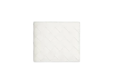 Bottega Veneta Bi-Fold Wallet "White/Parakeet"