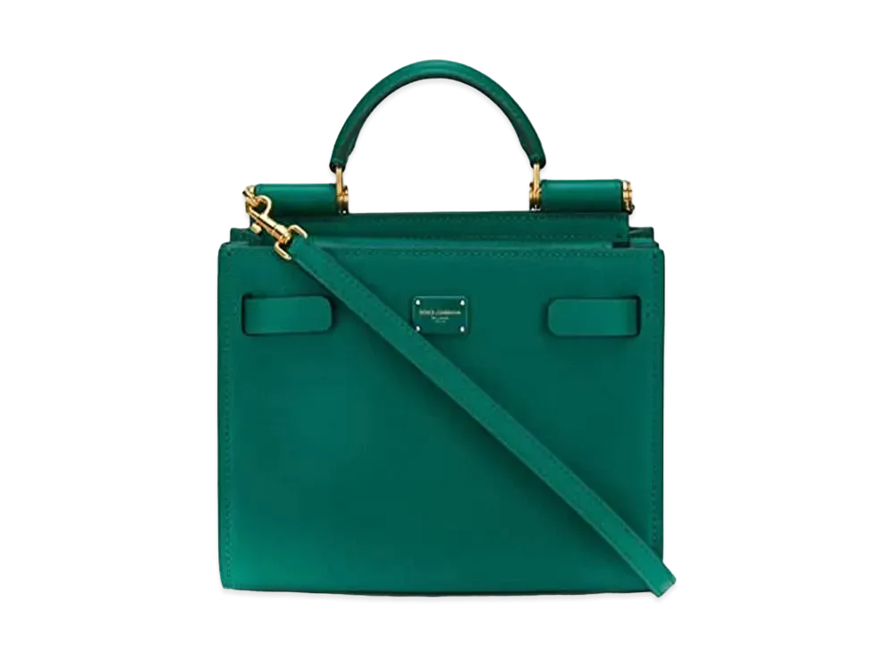 Dolce&Gabbana Sicily 62 Bag Small Calfskin "Green"