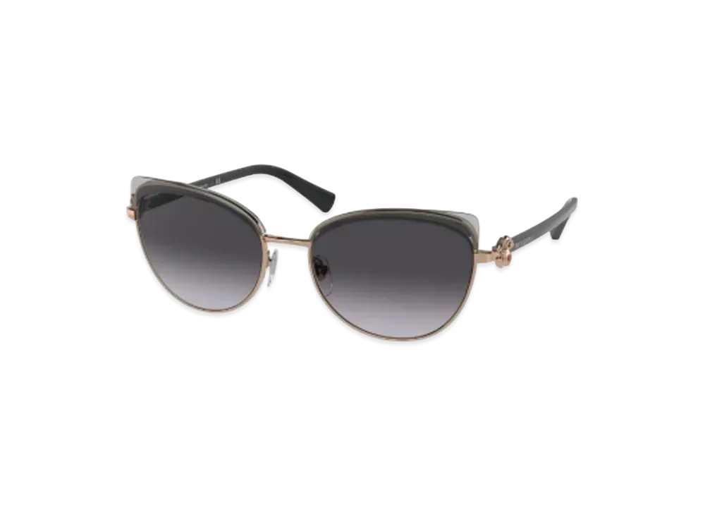 BVLGARI Fiorever Sunglasses "Black/Grey"
