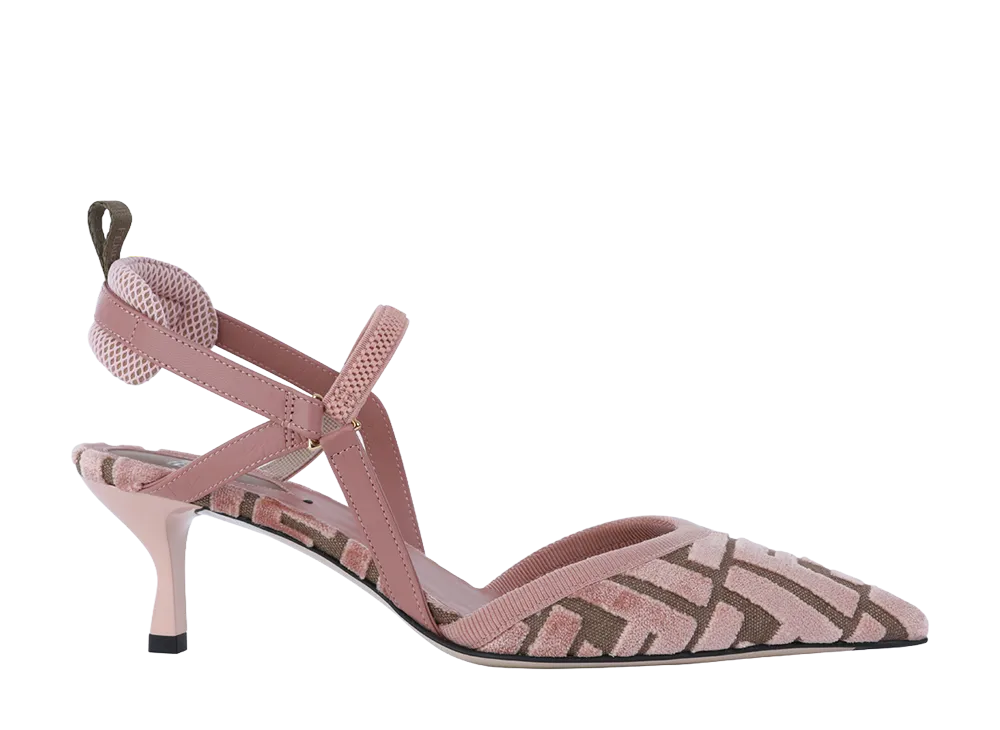 FENDI Women's Colibri Lite Slingback "Rose"