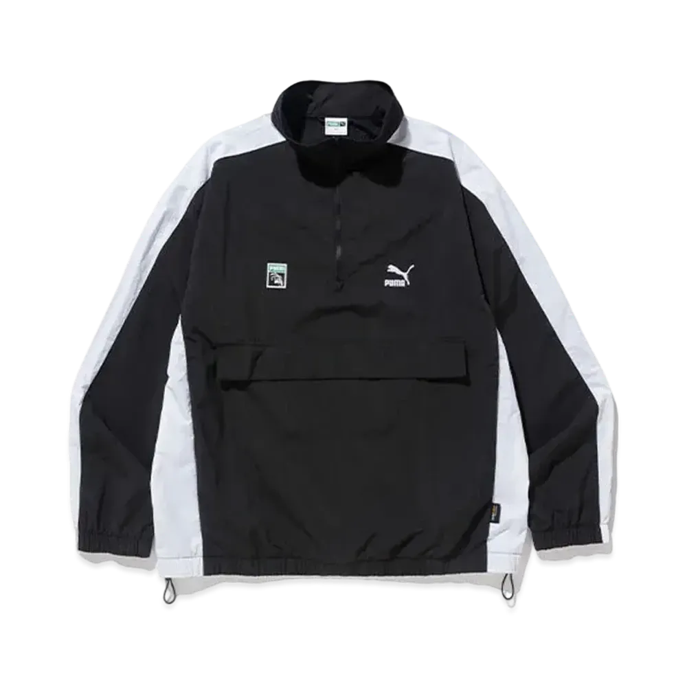XLARGE x PUMA T7 Half Zip Woven Jacket "Black"