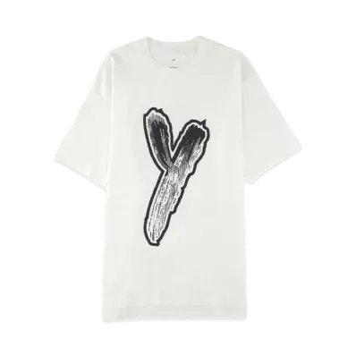 Y-3 Logo GFX Tee "White"