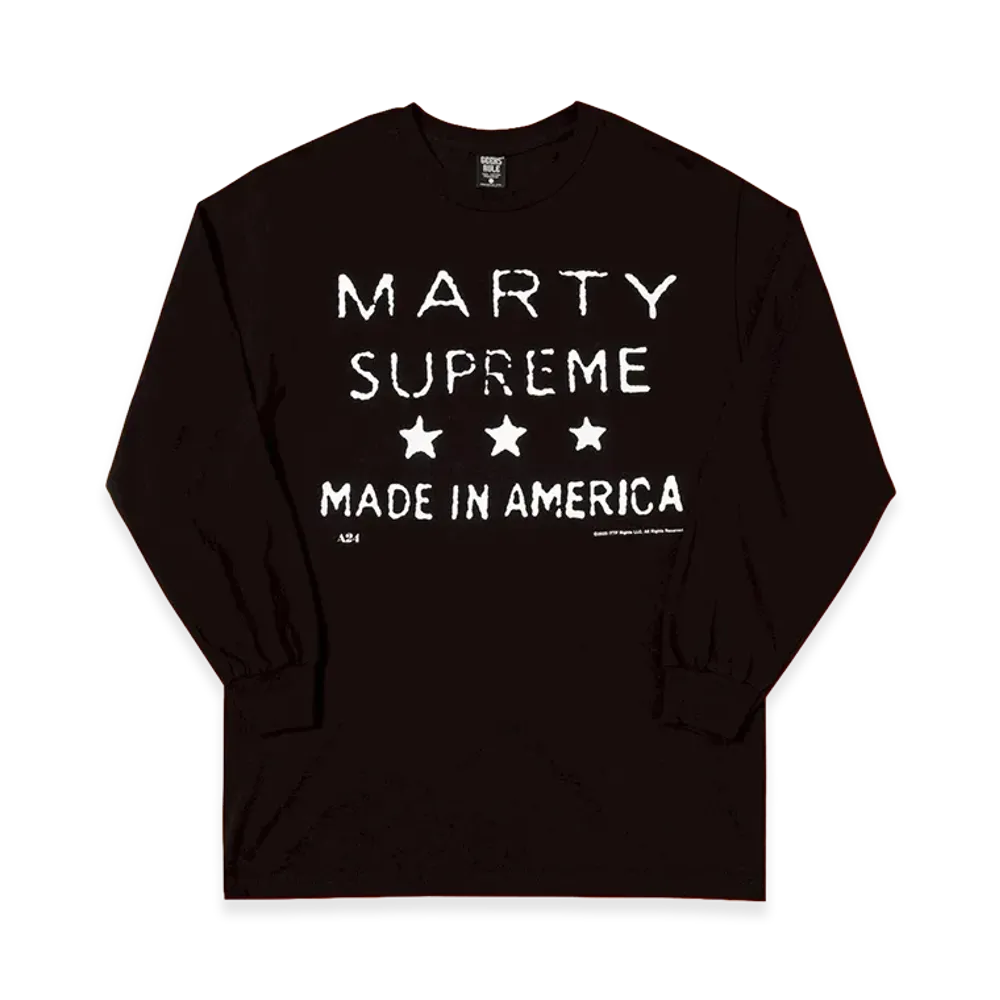 GEEKS RULE x MARTY SUPREME Silkscreen Printing T Shirt vol.02 "Black"