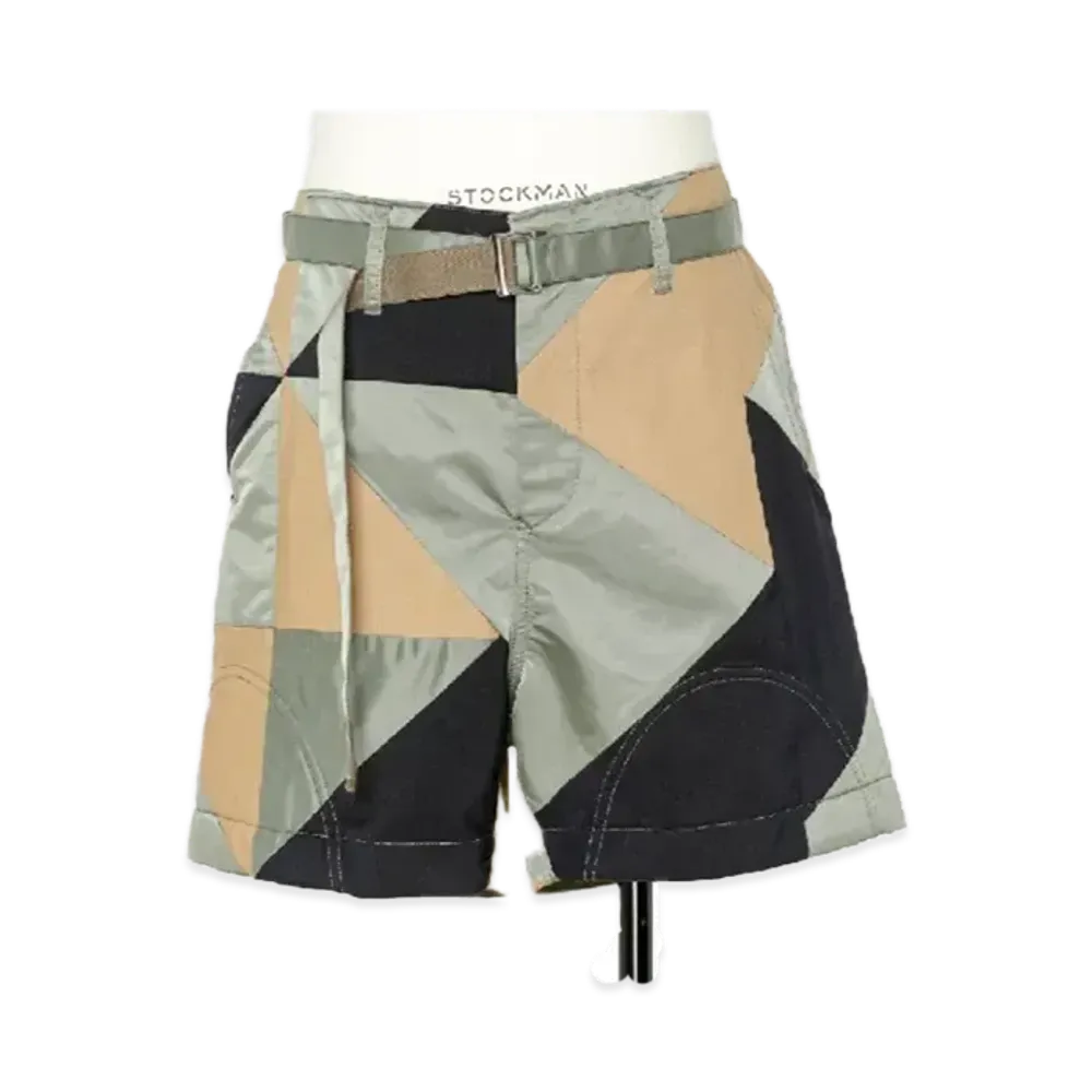 sacai 21SS Docking Short Pants "Beige"