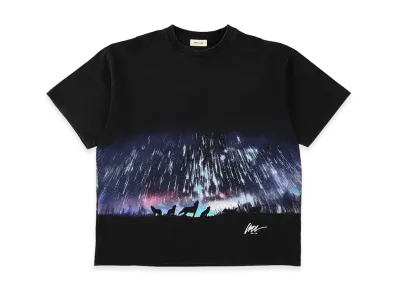 WIND AND SEA Aurora Tee "Black"