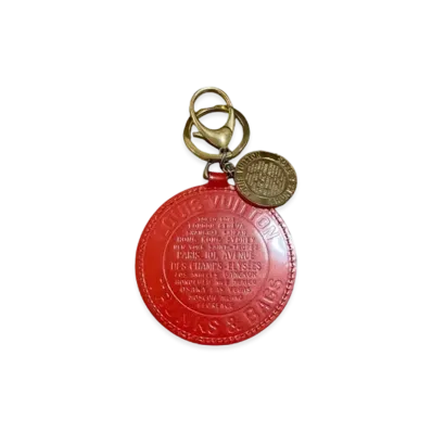 Louis Vuitton Vernis Porte Cles Rond T&B "Pomme d'Amour"