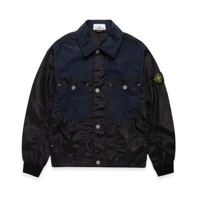 Stone Island 42932 Polyester Tela with David Light-TC Blouson - 24SS "Blue"