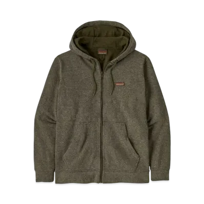 Patagonia Men's Full Zip Work Hoodie Sweatshirt "Needle Green"