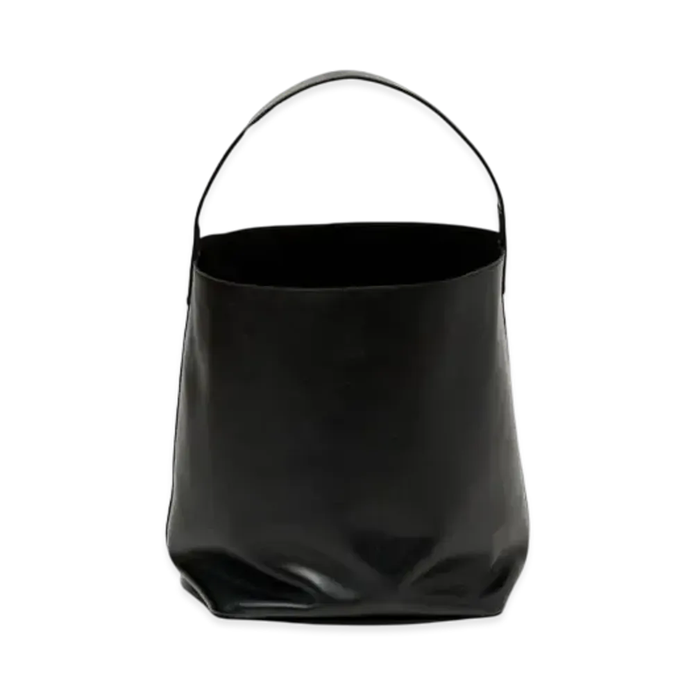 AURALEE Leather Shoulder Bag Made By Aeta "Black"