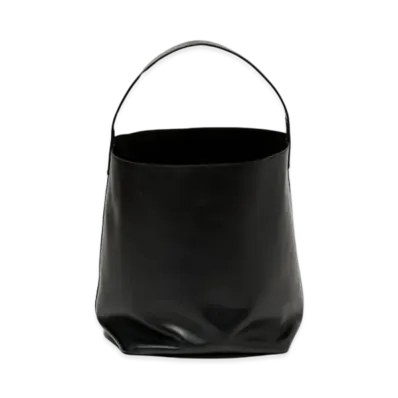 AURALEE Leather Shoulder Bag Made By Aeta "Black"