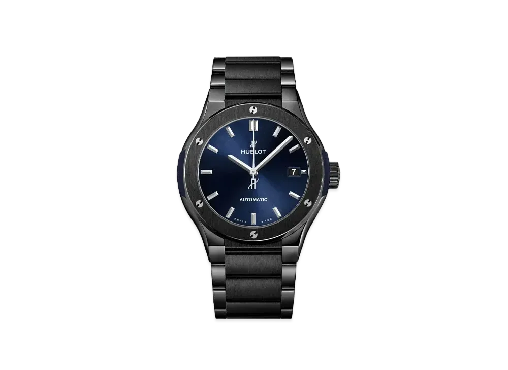 HUBLOT Classic Fusion Ceramic Blue Bracelet 33mm