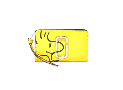 Marc Jacobs Peanuts X Marc Jacobs The Snapshot Compact Wallet "Chrysanthemum Multi"
