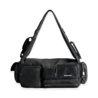 BALENCIAGA Superbusy Small Sling Bag "Black"