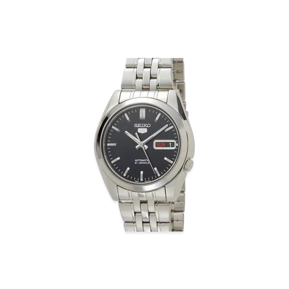 SEIKO Five SEIKO Automatic Watch "Black/Silver"
