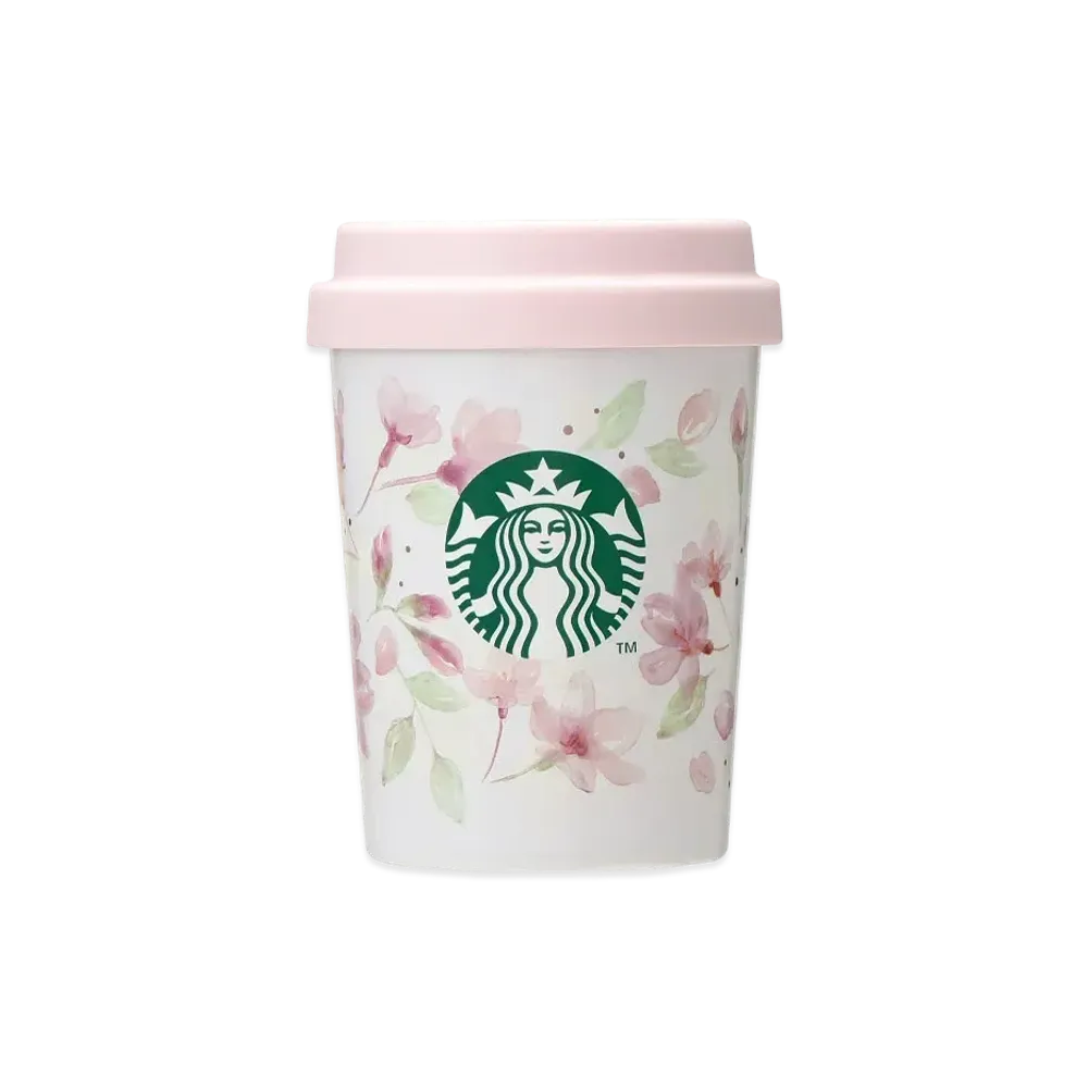 STARBUCKS SAKURA 2024 Stainless Steel Bottle Natural 237ml "White"