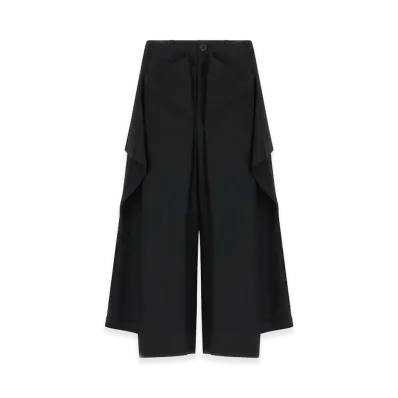 ISSEY MIYAKE Womens Uni-Form Wool Pants "Black"