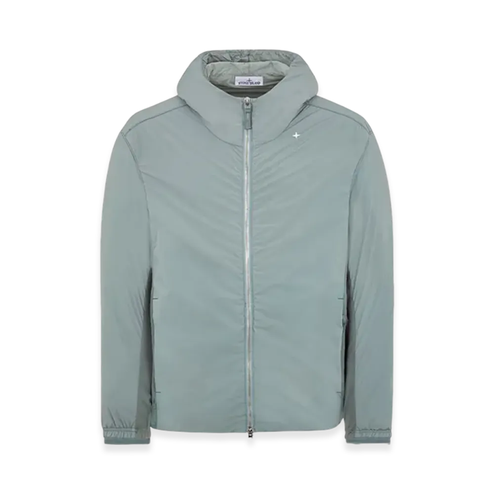 Stone Island 405G2 Stellina Comfort Tech Composite Polartec Alpha Technology Light Hooded Jacket - 23FW "Sage Green"