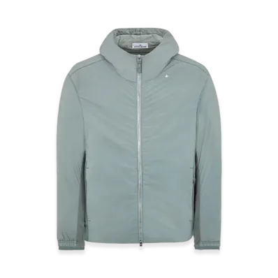 Stone Island 405G2 Stellina Comfort Tech Composite Polartec Alpha Technology Light Hooded Jacket - 23FW "Sage Green"