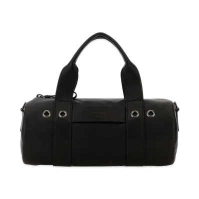 PRADA Women's Leather Route Handbag "Black"