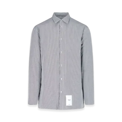 Maison Margiela Micro Check Padded Shirt "Grey"