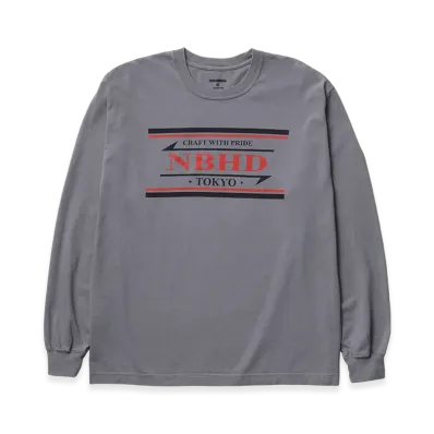 NEIGHBORHOOD Nh. Tee LS-6 "Gray"