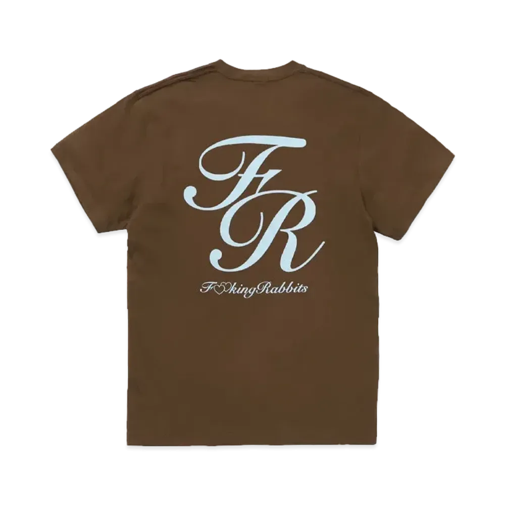 FR2 Logo With Hearts T-Shirt "Brown"