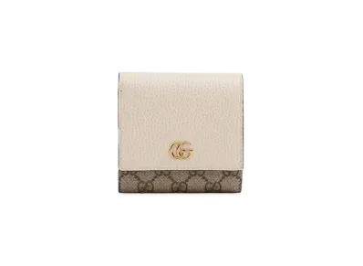 GUCCI GG Marmont Wallet "White"