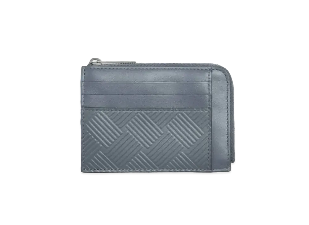 Bottega Veneta Half-Zipped Wallet "Thunder"