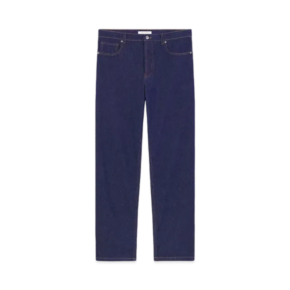 Maison Kitsune Straight Denim Jeans "Indigo"