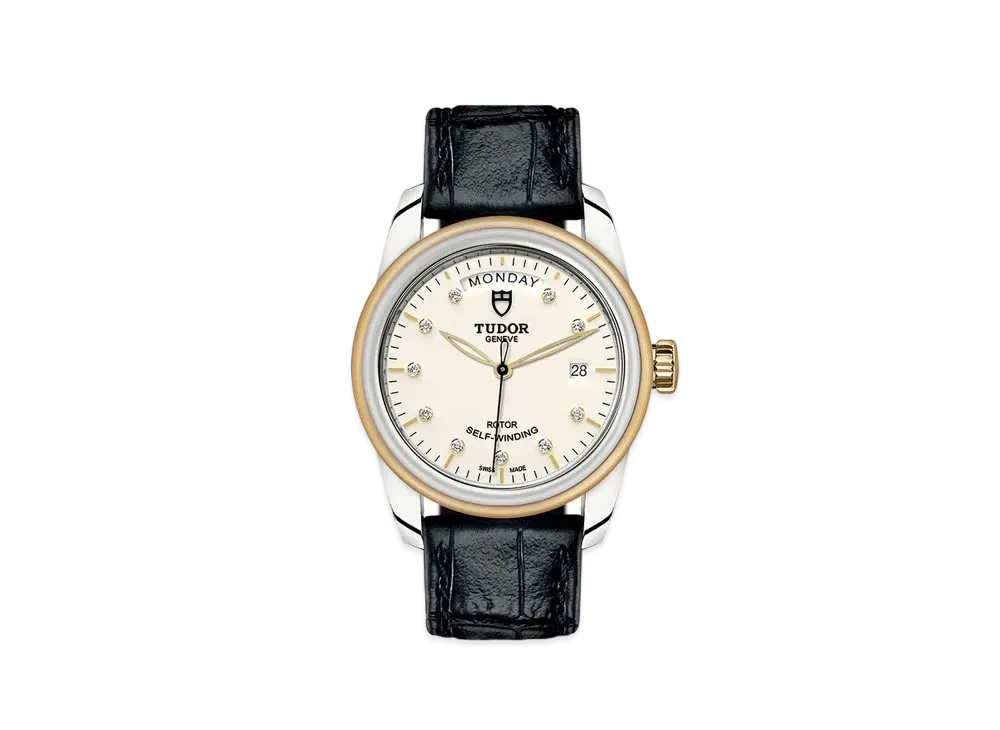 TUDOR GLAMOUR DATE + DAY