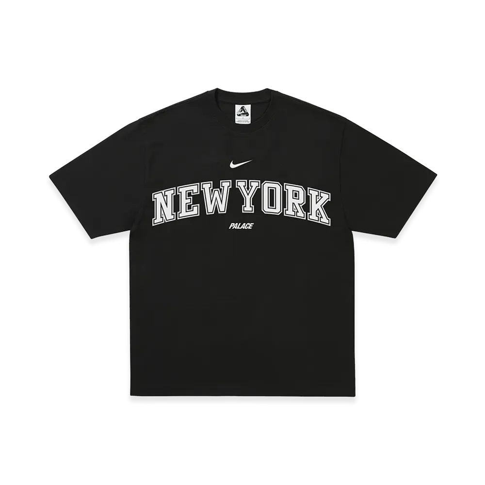 PALACE x Nike Shop T Shirt New York "Black"