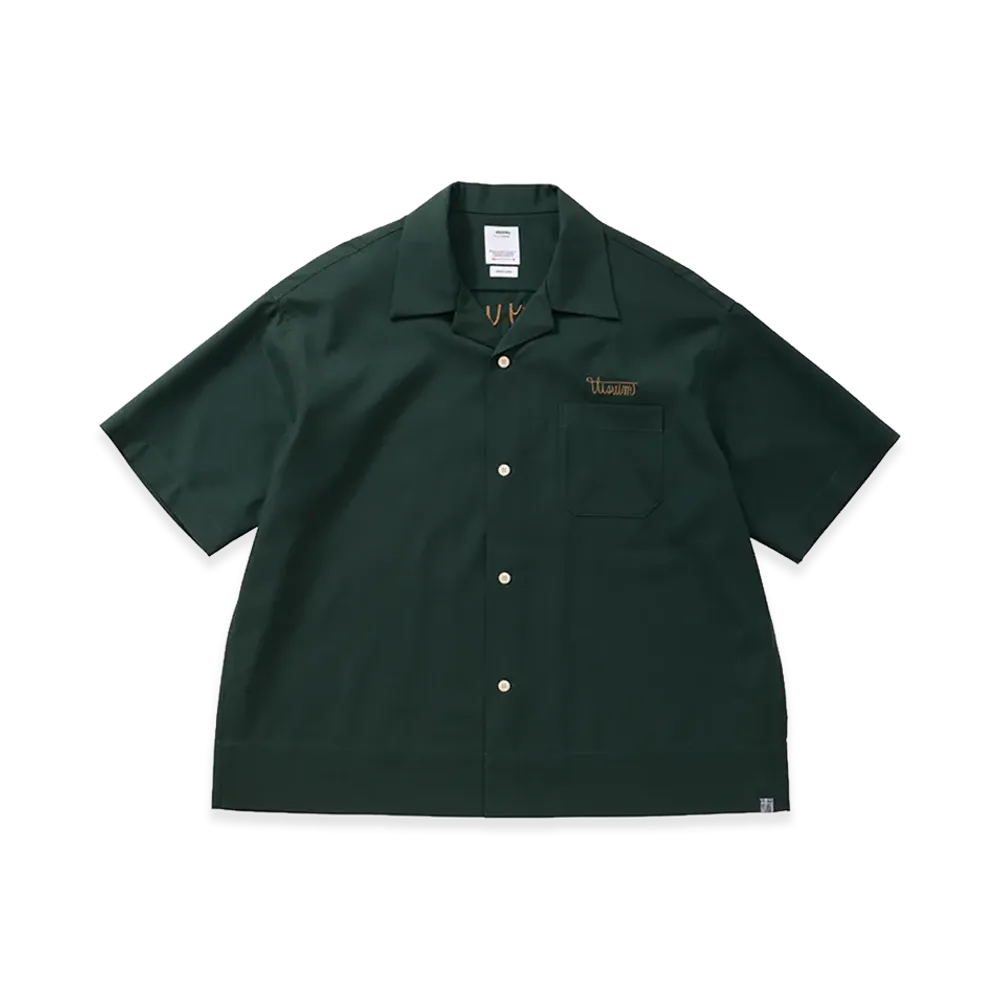 visvim Copa Shirt S/S (Silk) "Green"