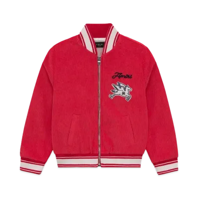AMIRI Kids' Dreamers Bomber "Varsity Red"