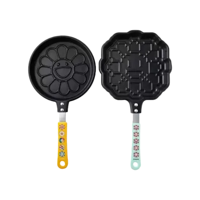 Kaikai Kiki -Takashi Murakami x Smart Magazine- Flower Pancake Maker Set of 2