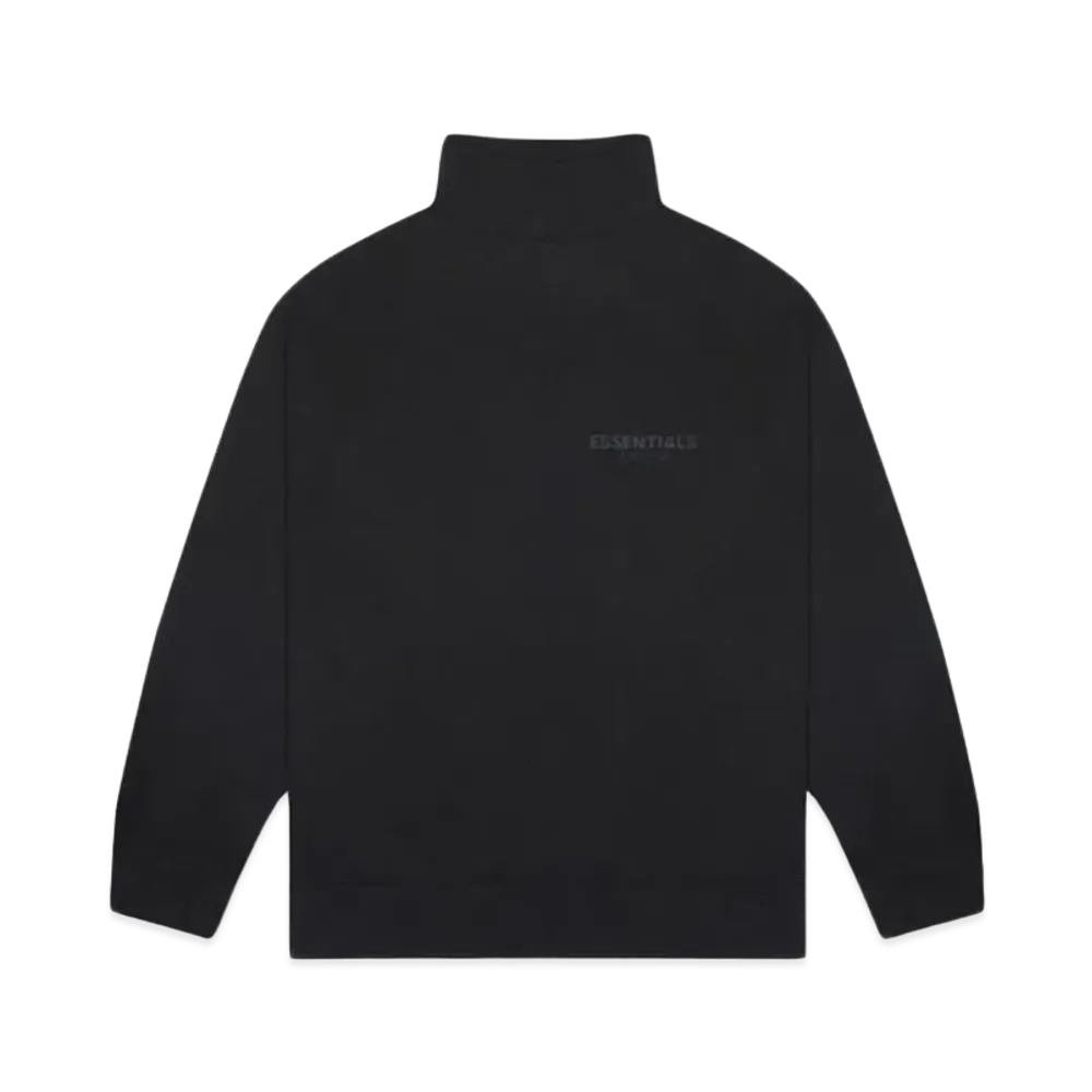 FEAR OF GOD ESSENTIALS Pull-over Mockneck Sweatshirt "Black"