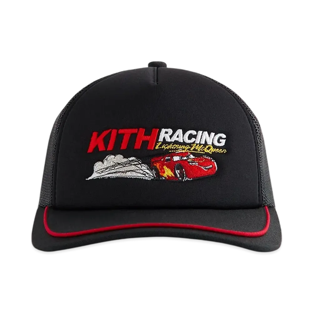 Kith x Disney Pixar Kids Cars Nolan Trucker Hat "Black"