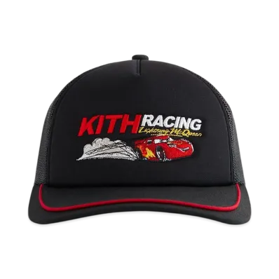 Kith x Disney Pixar Kids Cars Nolan Trucker Hat "Black"
