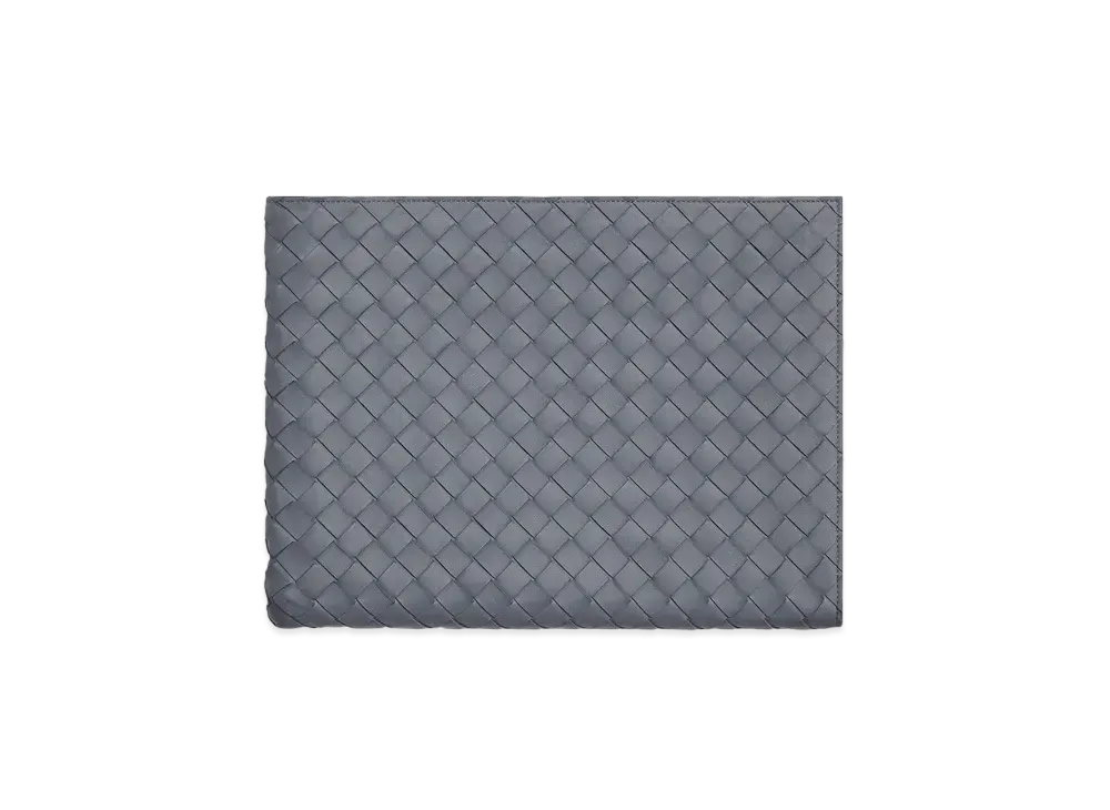 Bottega Veneta Half-Zip Pouch "Thunder"