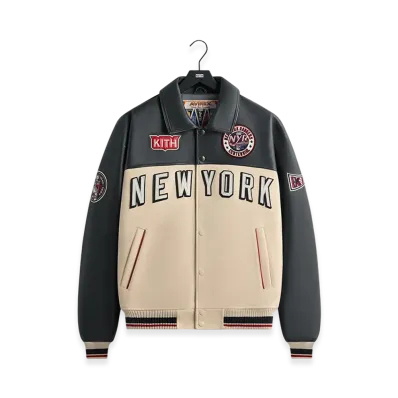 Kith x AVIREX x The New York Rangers Bomber Jacket "Navy"