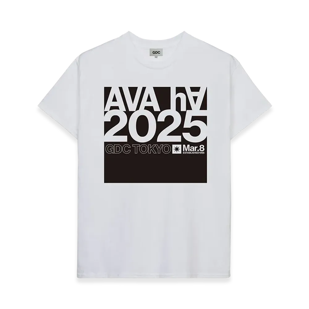 ジーディーシー アヴァ-ハ Tシャツ "ホワイト"