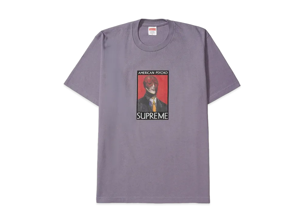 Supreme American Psycho Tee "Dusty Purple"