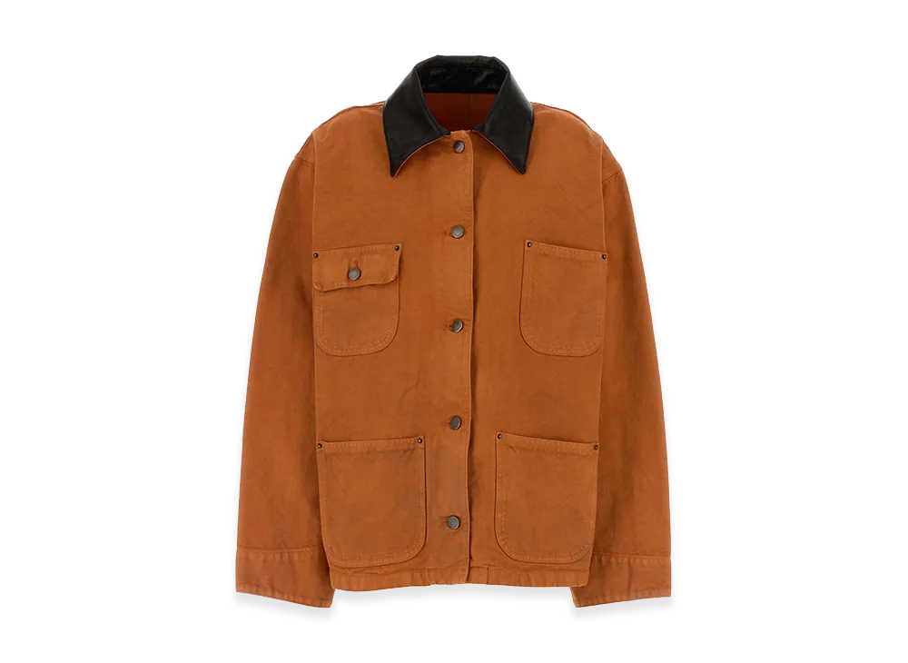 PRADA Women's Denim Jacket "Orange"