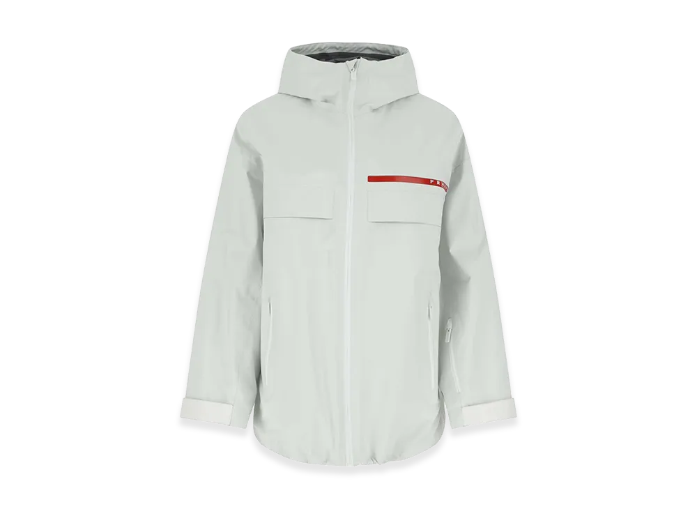 PRADA Women's Gore-Texa Oversize K-Way "White"