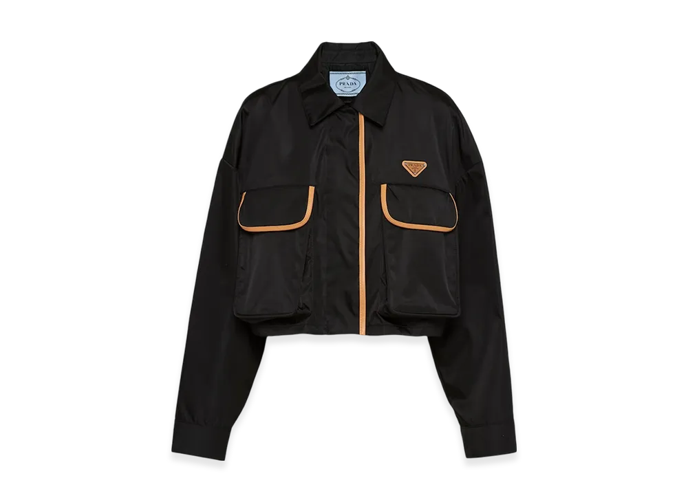 PRADA Women's Re-Nylon Jacket "Black"
