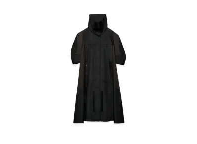 PRADA Women's Canvas Coat "Black"