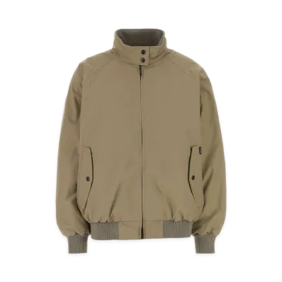 PRADA Women's Cotton Blend Down Jacket "Coloniale/Khaki"