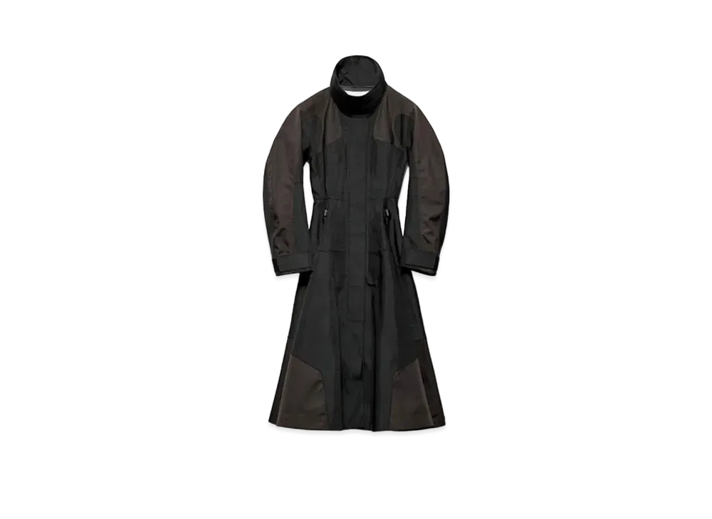 PRADA Women's Canvas Coat "Black"
